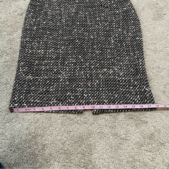 Talbots Tweed Multicolor Pencil Skirt Size 2 - Picture 12 of 15